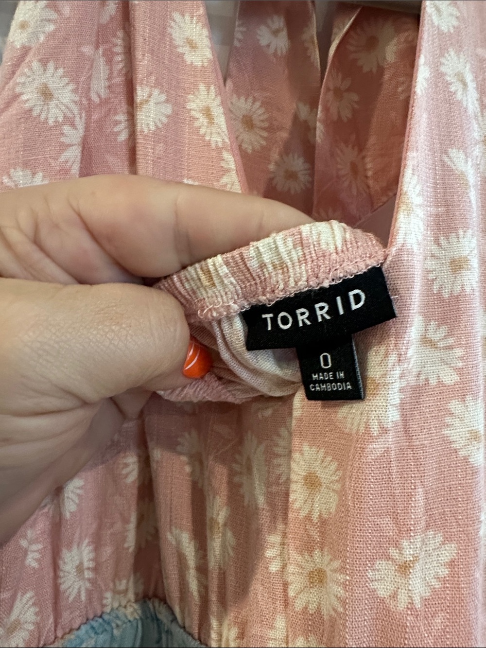 Torrid Midi Floral Halter - Picture 7 of 7